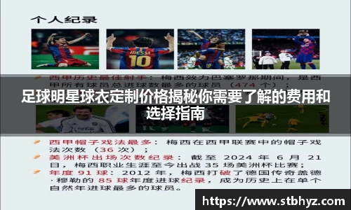 足球明星球衣定制价格揭秘你需要了解的费用和选择指南